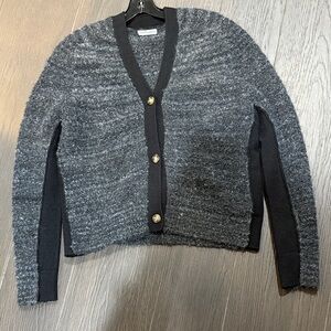 Theo & Spence  Black and Gray Women's Cardigan